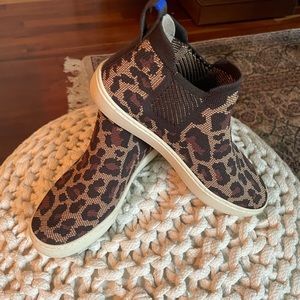 Rothy’s animal print sneakers